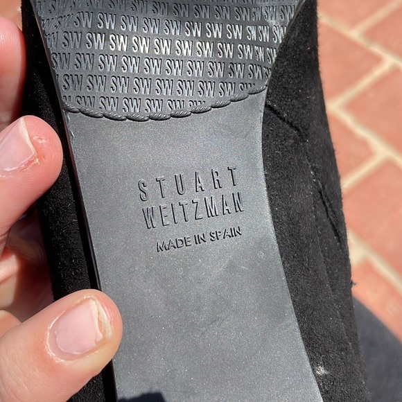 Stuart Weitzman for Scoop platform boot heels - Picture 4 of 5